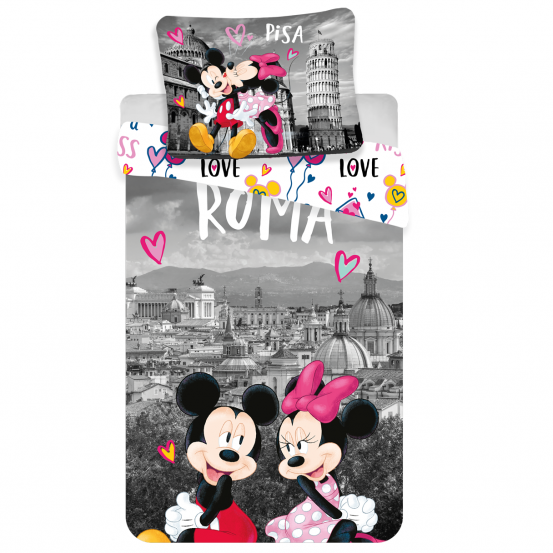 Minnie en Mickey Mouse Roma Love
