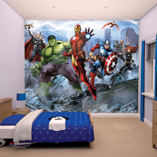Avengers Fotobehang (Walltastic)