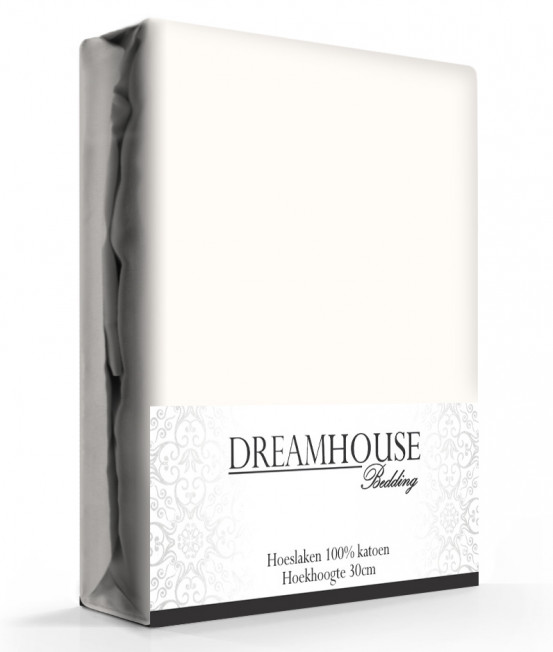 Dreamhouse Hoeslaken Katoen Créme 