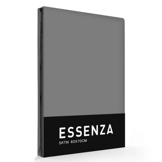 Essenza Kussensloop Satin Steel Grey (1 stuk)