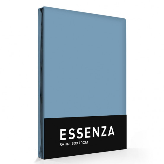 Essenza Kussensloop Satin Stone Blue (1 stuk) 