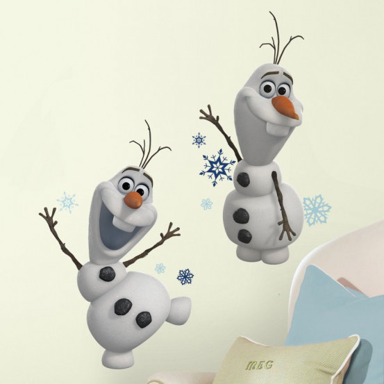 Frozen Muursticker Olaf (RoomMates)