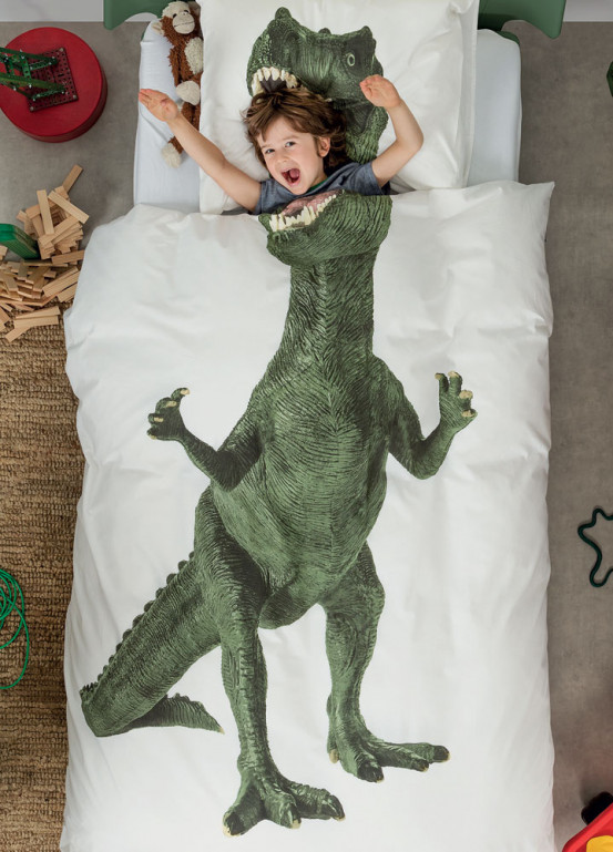 Snurk Beddengoed Junior Dinosaurus Rex 