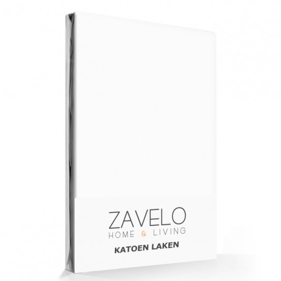 Zavelo Laken Basics Wit (Katoen)
