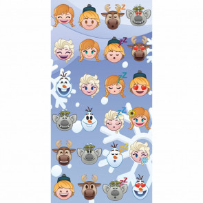Disney Emoji Frozen famous Strandlaken 70 x 140 cm