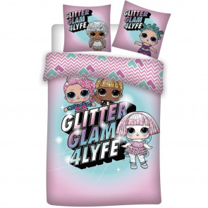 LOL Surprise! Dekbedovertrek Glitter Glam 4Life