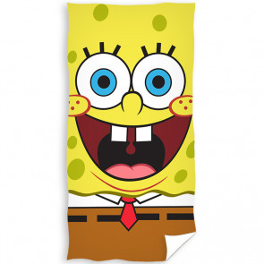 SpongeBob Strandlaken Face - 70 x 140 cm - Katoen