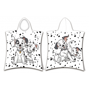 Disney 101 Dalmatiërs Poncho Puppies - 50x115 cm - Katoen