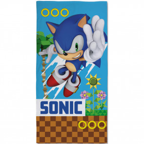 Sonic the Hedgehog Strandlaken Unstoppable - 70 x 140 cm - Katoen