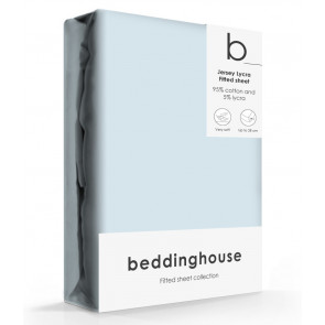 Beddinghouse Jersey-Lycra Hoeslaken Licht Blauw