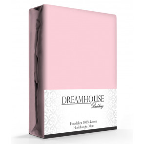 Dreamhouse Hoeslaken Katoen Roze