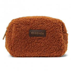 Essenza Make-Up Bag Lucy Teddy Leather Brown