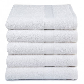 Handdoekken Wit (5 stuks)