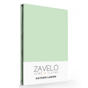 Zavelo Laken Basics Pastel Groen
