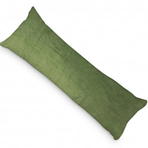 PandaHug Velvet Body Pillow Kussensloop Groen (45x145 cm)