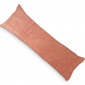 PandaHug Velvet Body Pillow Kussensloop Nude Pink (45x145 cm)